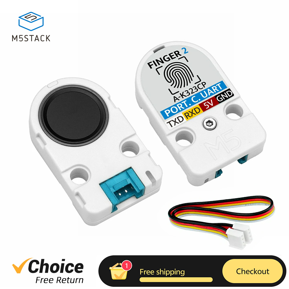 Smart Home Automation - M5Stack Fingerprint2 Recognition Sensor Unit STM32