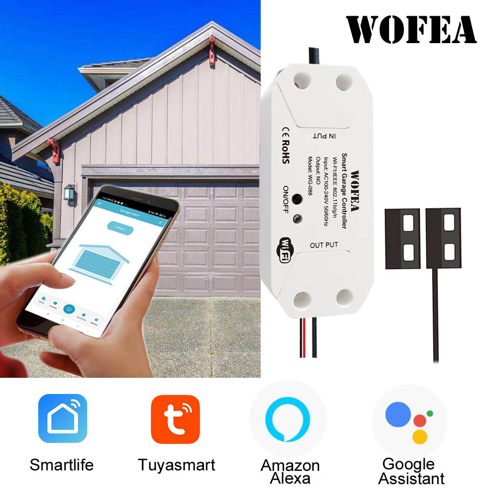 Smart Home Zentrale - Wofea Tuya Smart WIFI 2.4G Garage