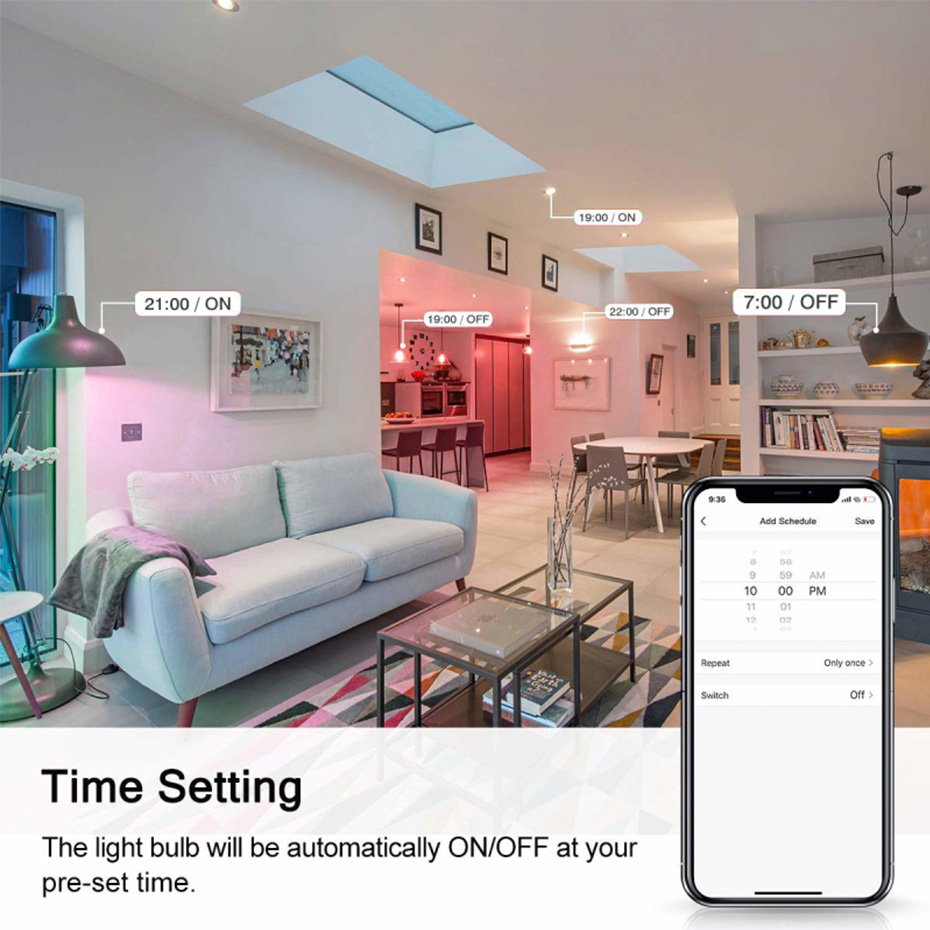 GU10 Led Bulb Smart Wifi Lamp  - Smart Home Yellow review and price