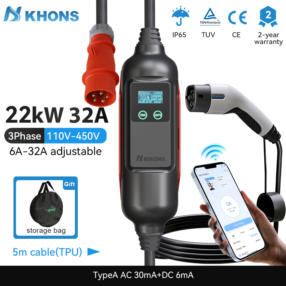 Khons Portable EV Charger Type - Smart Home For Pc review and price