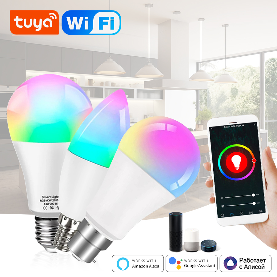 Tuya Smart WiFi Bulb Alexa Lam - Smart Home Yellow review and price