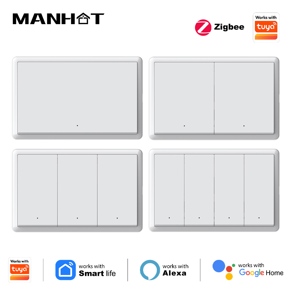 Manhot Smart zigbee Switch No  - Smart Home Z Wave review and price