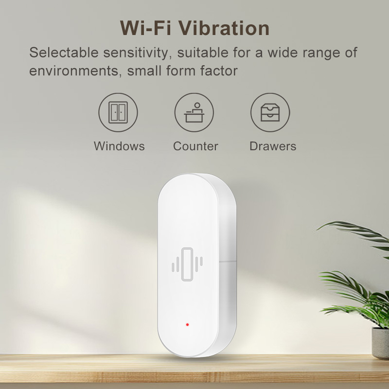 Tuya WiFi Vibration Sensor, Se - Smart Home Tools review and price