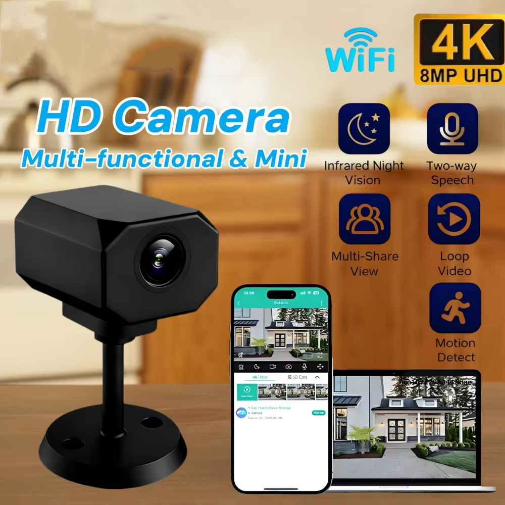 4K HD WiFi Security Camera for - Smart Home Design review and price