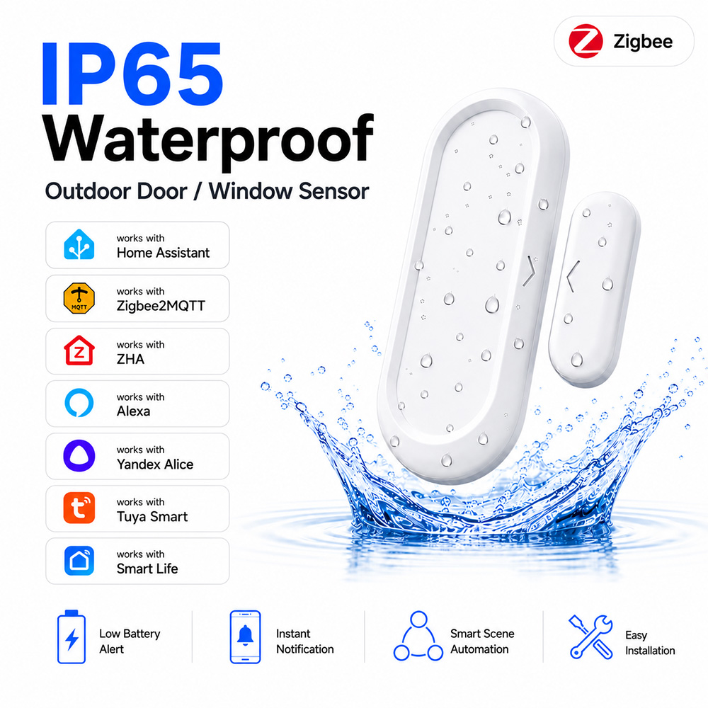 Door Window Sensor Zigbee 3.0  - Smart Home Zentrale review and price