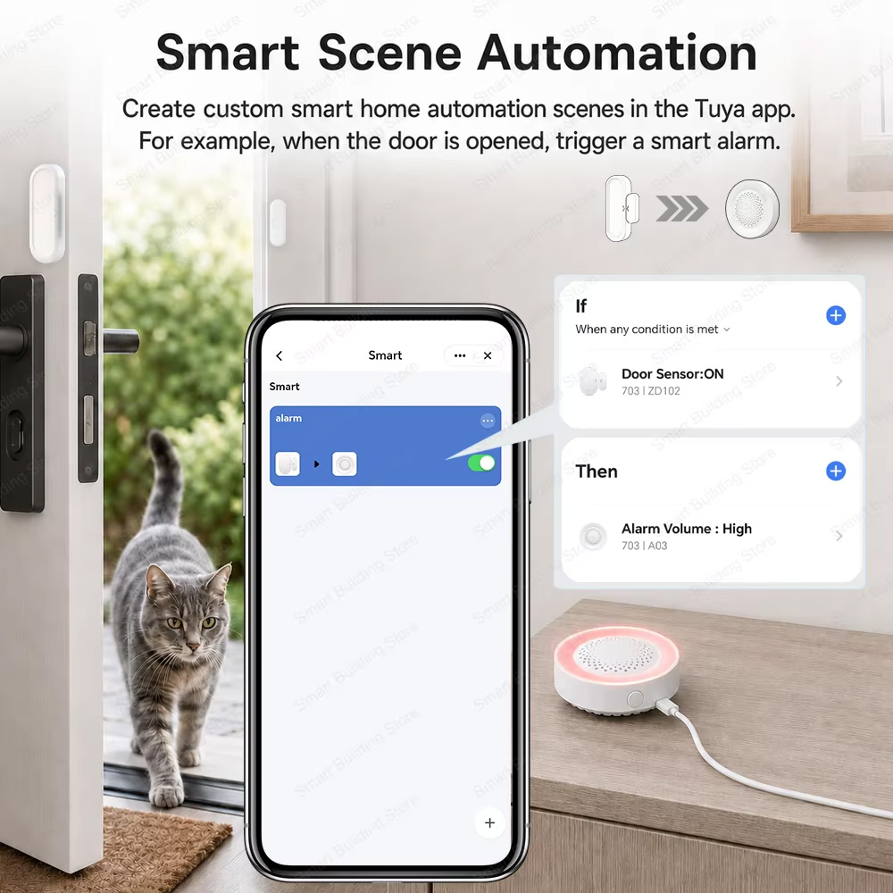 Door Window Sensor Zigbee 3.0  - Smart Home Zentrale review and price