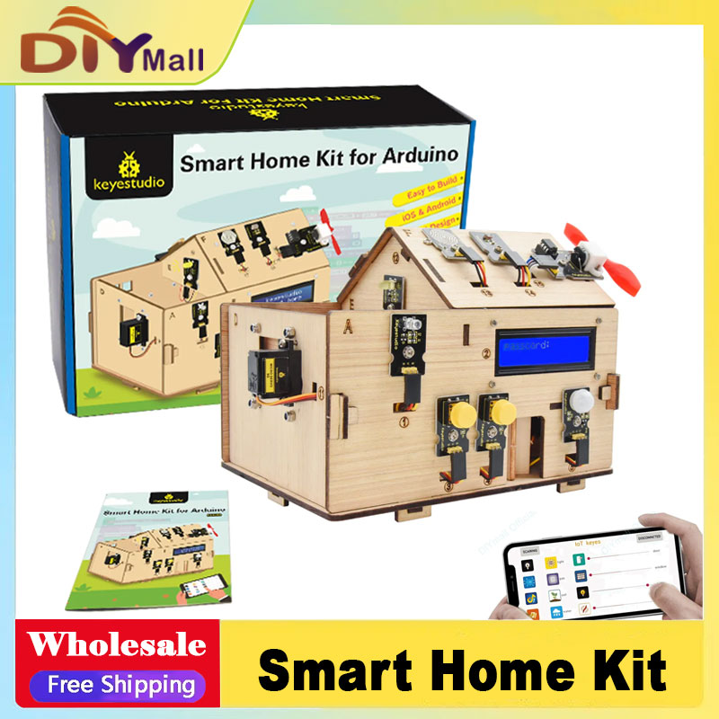 Keyestudio Smart IoT Home Kit  - Smart Home Diy review and price