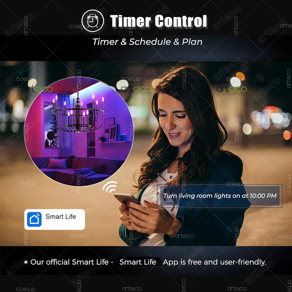 Tuya E14 Candle Lamp Smart Lif - Smart Home Design review and price