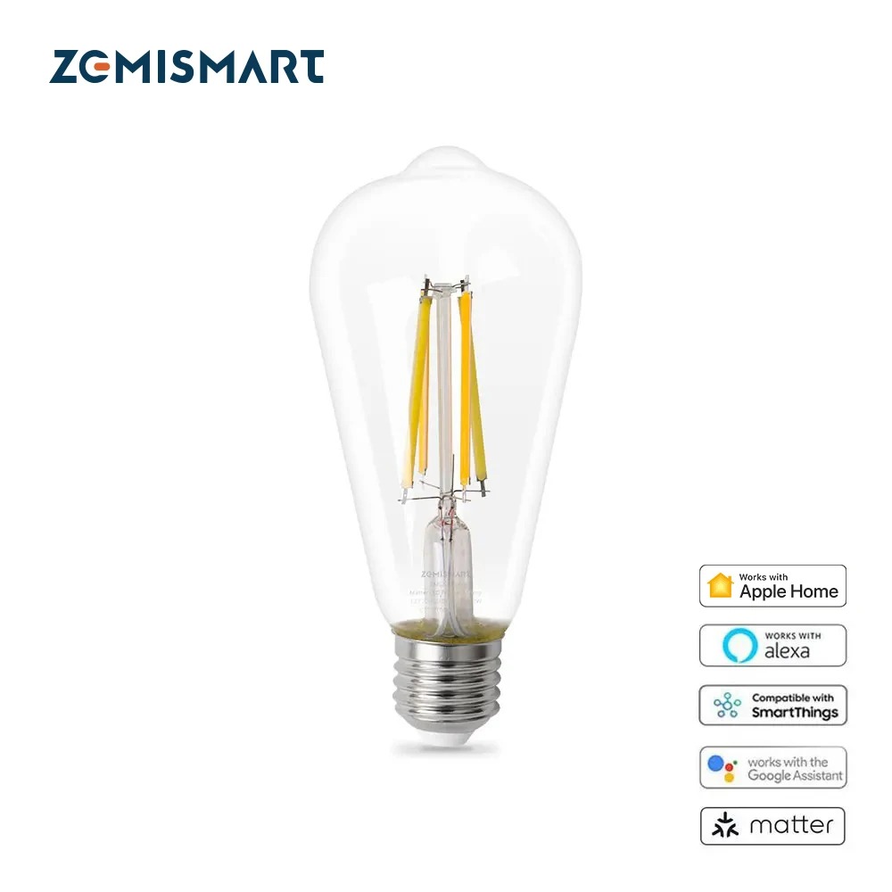 Zemismart Matter WiFi Smart Le - Smart Home Yellow review and price