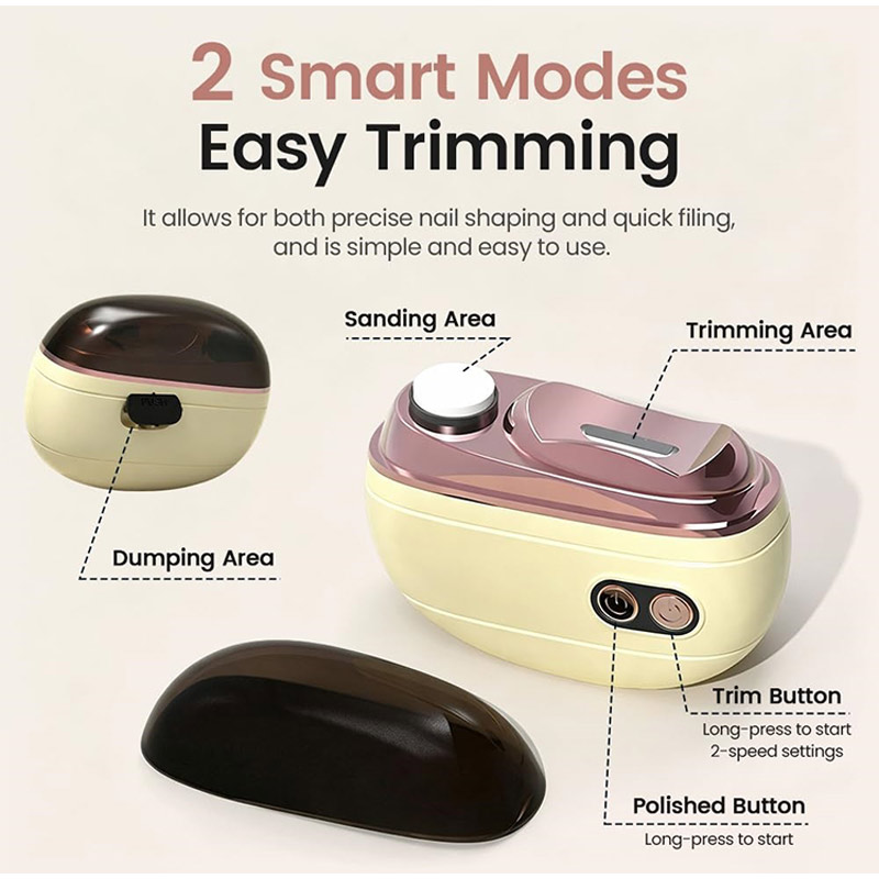 2-in-1 Smart Electric Nail Cli - Smart Home Automation review and price