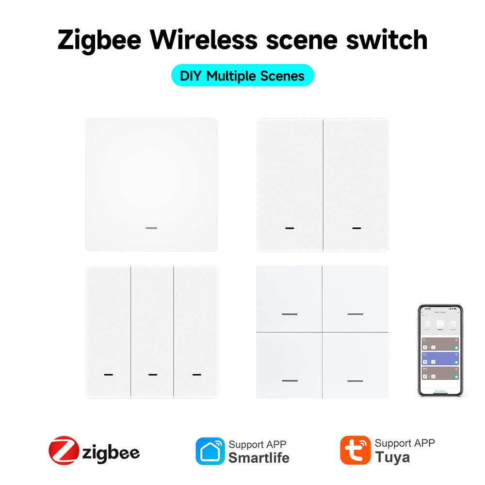 Tuya ZigBee 3.0 Smart Scene Sw - Smart Home Z Wave review and price