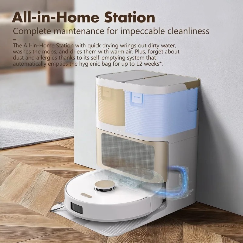 Robotic Vacuum Cleaner, Wet Dr - Smart Home Remote review and price