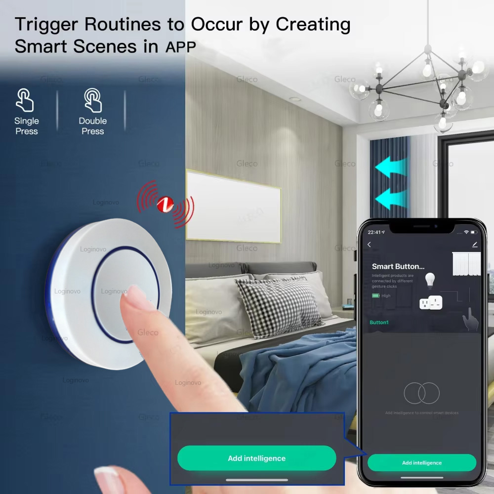 Tuya Zigbee Button Wireless Sm - Smart Home Z Wave review and price