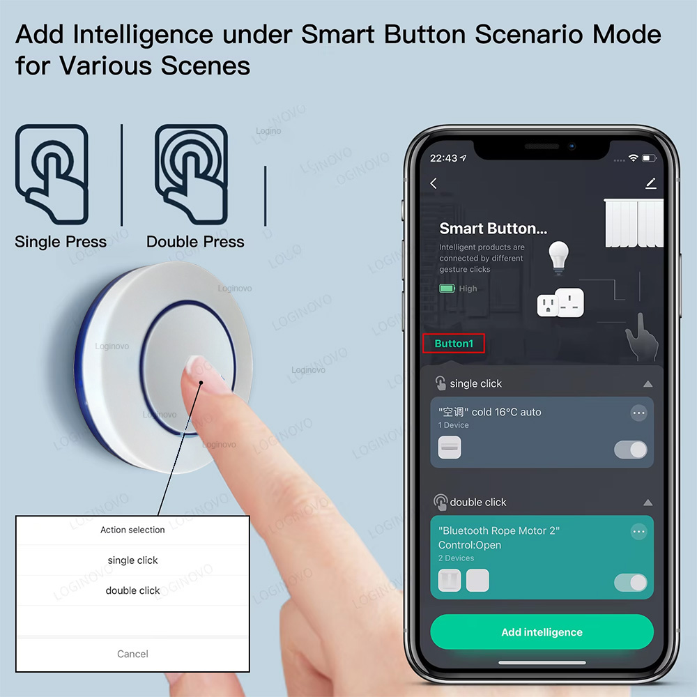 Tuya Zigbee Button Wireless Sm - Smart Home Z Wave review and price