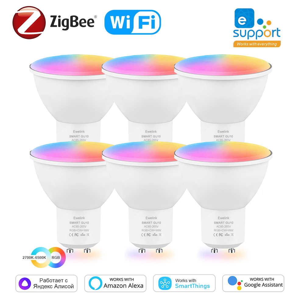Smart ZigBee GU10 WiFi Smart L - Smart Home Yellow review and price