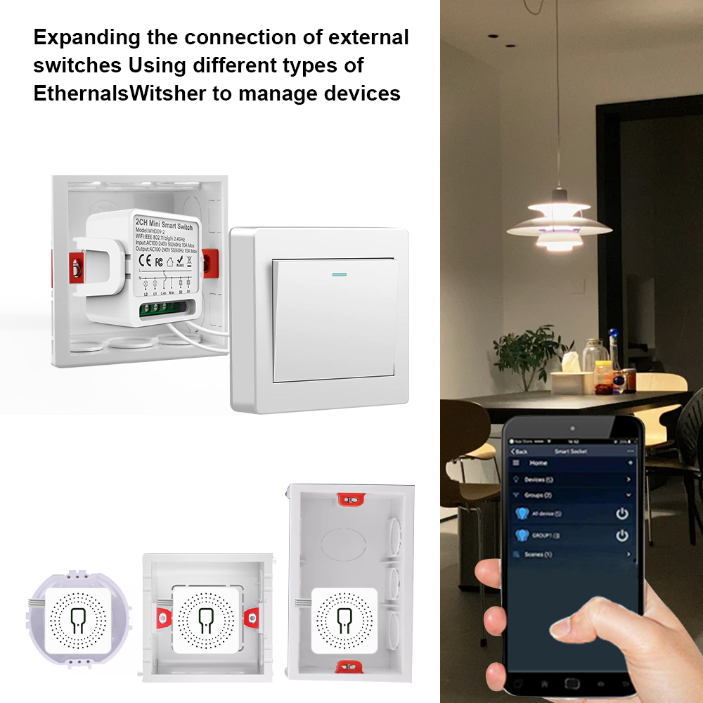 2 Way Tuya Smart Switch 2Gang  - Smart Home Remote review and price