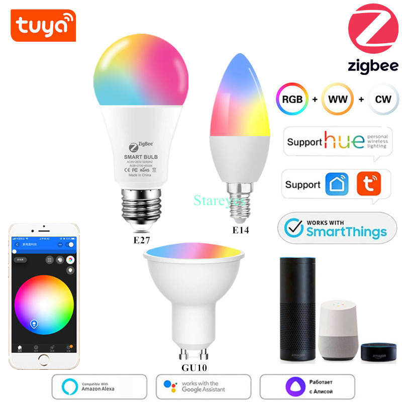 Tuya Smart WiFi Zigbee RGBCCT  - Smart Home Yellow review and price