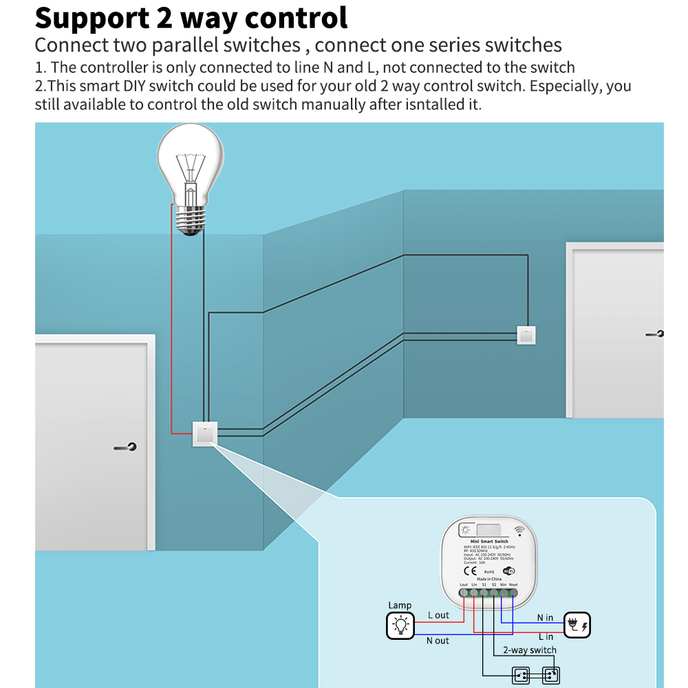 Tuya WiFi Smart Self-Powered L - Smart Home Tools review and price